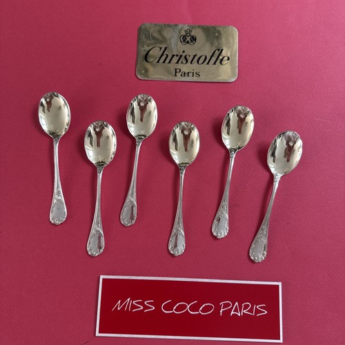 Cuillères glace christofle - cuillÈres, 6